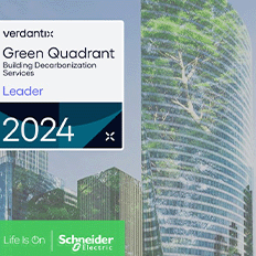 Schneider Electric alcança a posição de líder no recente relatório Green Quadrant: Building Decarbonization Consulting 2024 