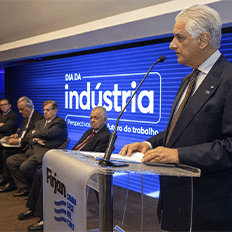 Luiz Césio Caetano foi eleito presidente da Federação das Indústrias do Estado do Rio de Janeiro