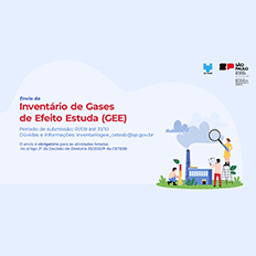 CETESB informa que o período para a declaração anual de emissão de Gases de Efeito Estufa