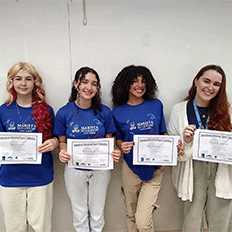 Alunas de Florianópolis receberam certificado da NASA