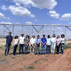 Conselheiros e representantes do Ministério de Assuntos Econômicos da Holanda estiveram na Embrapa Cerrados