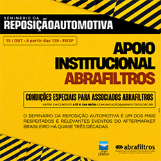 Abrafiltros está apoiando institucionalmente a edição 2024 do Seminário da Reposição Automotiva