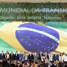 Diretor-geral brasileiro da Itaipu participa da cerimônia de sanção do projeto de lei Combustível do Futuro 