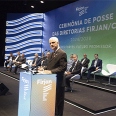 Luiz Césio Caetano assume a presidência da Federação das Indústrias do Estado do Rio de Janeiro