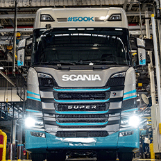 Scania pode ter em 2024 o seu melhor ano no Brasil