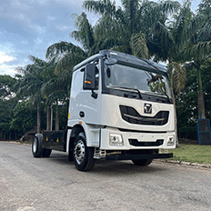 XCMG irá lançar seu primeiro caminhão médio com propulsão 100% elétrica na Fenatran 