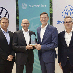 thyssenkrupp e Grupo Volkswagen assinam memorando de entendimento para fornecimento de aço com redução de CO2