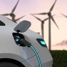 Transição dos veículos movidos a combustíveis fósseis para veículos elétricos e híbridos