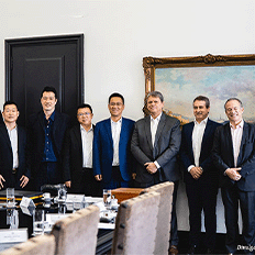 Executivos da GWM tiveram um encontro com o Governador de São Paulo
