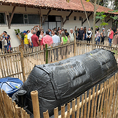 Itaipu Binacional e parceiros inauguraram biodigestores que transformam resíduos em biogás