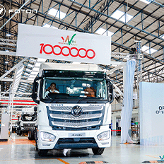 Foton acaba de alcançar a marca de 1 milhão de veículos exportados a partir da China