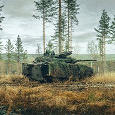 BAE Systems assina contratos com a Suécia e a Dinamarca para novos veículos de combate CV90 