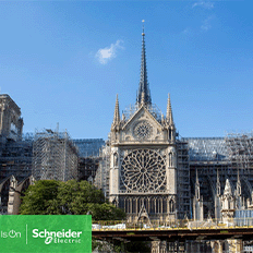 Schneider Electric anuncia a contribuição por meio de doações para a restauração da Catedral de Notre-Dame em Paris 