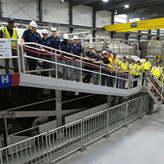 Linha de mantas de vidro mais larga do mundo inicia produção em Fort Smith Arkansas