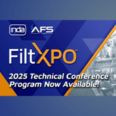 INDA and AFS’ FiltXPO™ 2025 Technical Conference Program Now Available 