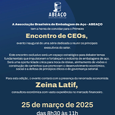 ABEAÇO promoverá o Encontro de CEOs