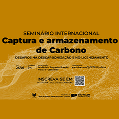 São Paulo será palco do Seminário Internacional de Captura e Armazenamento de Carbono organizado pela CETESB