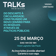 ABEAÇO realizará o TALKs Resíduos onde especialistas discutirão os desafios e avanços da logística reversa