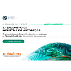 Abrafiltros participa com apoio institucional do 5º Encontro da Indústria de Autopeças