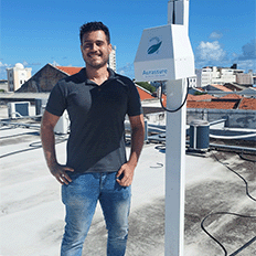 Recife é a primeira capital do Nordeste brasileiro a receber os sensores do projeto Air View+