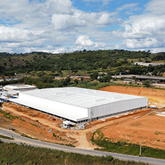 Valmet está em ritmo acelerado na construção de sua nova fábrica na Região Metropolitana de Belo Horizonte 