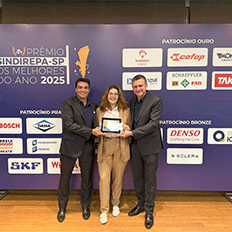 MAHLE conquista o 1º lugar na categoria Componentes de Motor do Prêmio Sindirepa-SP – Os Melhores do Ano 2025