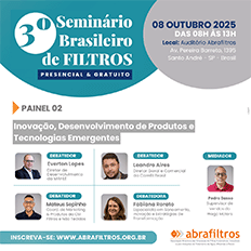 Terceira edição do Seminário Brasileiro de Filtros é promovido pela Abrafiltros