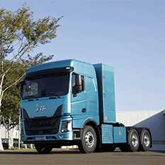 Primeiro caminhão movido a hidrogênio da GWM Hydrogen powered by FTXT já está no Brasil 