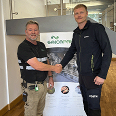 Saica Paper UK continua sua colaboração com a Voith e estende o contrato de serviço para manutenção 