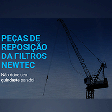 Referência técnica: Filtros Newtec reforça posição de especialista em soluções para guindastes