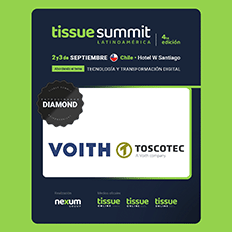 Voith Paper estará presente na 4ª edição do Tissue Summit Latinoamérica