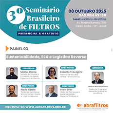 Seminário Brasileiro de Filtros da Abrafiltros tem tema: Sustentabilidade, ESG e Logística Reversa