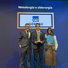  Gerdau conquista o primeiro lugar na categoria Metalurgia e Siderurgia da 25ª edição do Prêmio Valor 1000 