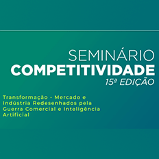 Seminário Competitividade 2025 trará reflexões sobre as perspectivas de crescimento para a indústria brasileira 