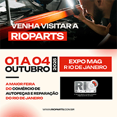 RIOPARTS e a RIOMOTOPEÇAS contarão com a participação institucional da ABRAFILTROS