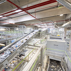 STADLER conclui uma inovadora planta de triagem de embalagens leves para a PreZero em Sollenau