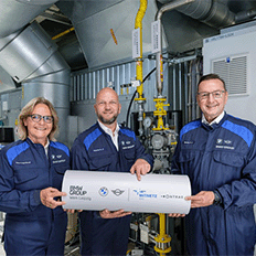 A planta do BMW Group em Leipzig está planejando uma conexão com um gasoduto de hidrogênio 