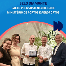  A.P Moller-Maersk foi reconhecida com o Selo Diamante da premiação do Pacto pela Sustentabilidade 