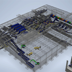 STADLER  foi contratada pela Ecourbis Ambiental para o projeto e construção da planta de triagem UTM Leste