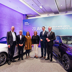 Sociedade parabeniza a Planta do BMW Group em Leipzig por duas décadas de produção em série