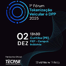 Paraná vai sediar o 1º Fórum de Tokenização Veicular do Brasil