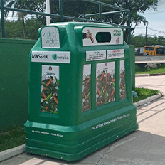 Cubatão instala 15 Pontos de Entrega Voluntária para coleta de embalagens de vidro 