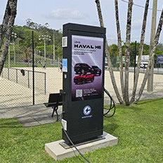 GWM instala novos pontos de recarga nas cidades de Florianópolis, Brusque e São Paulo