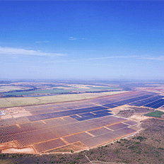 ArcelorMittal e a Atlas Renewable Energy concluíram a implantação do Parque Solar Luiz Carlos de energia fotovoltaica em Paracatu