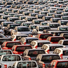 Exportações de veículos caem 18,5% em janeiro