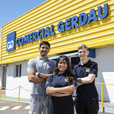 Gerdau abre as inscrições para seu programa de estágio focada exclusivamente nas operações da Comercial Gerdau 