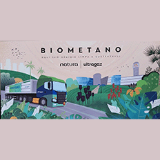 Biometano passa a responder por 45% da energia utilizada da Natura principalmente na geração de vapor das caldeiras 