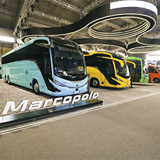 Marcopolo México expõe na Expo Foro Movilidad 2026 o seu portfólio abrangente de tecnologias de energia
