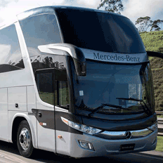 Pensando na recuperação, Mercedes-Benz lança duas versões de ônibus rodoviário