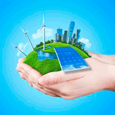 Energia solar e eólica tem maior participação na produção de energia do mês de abril